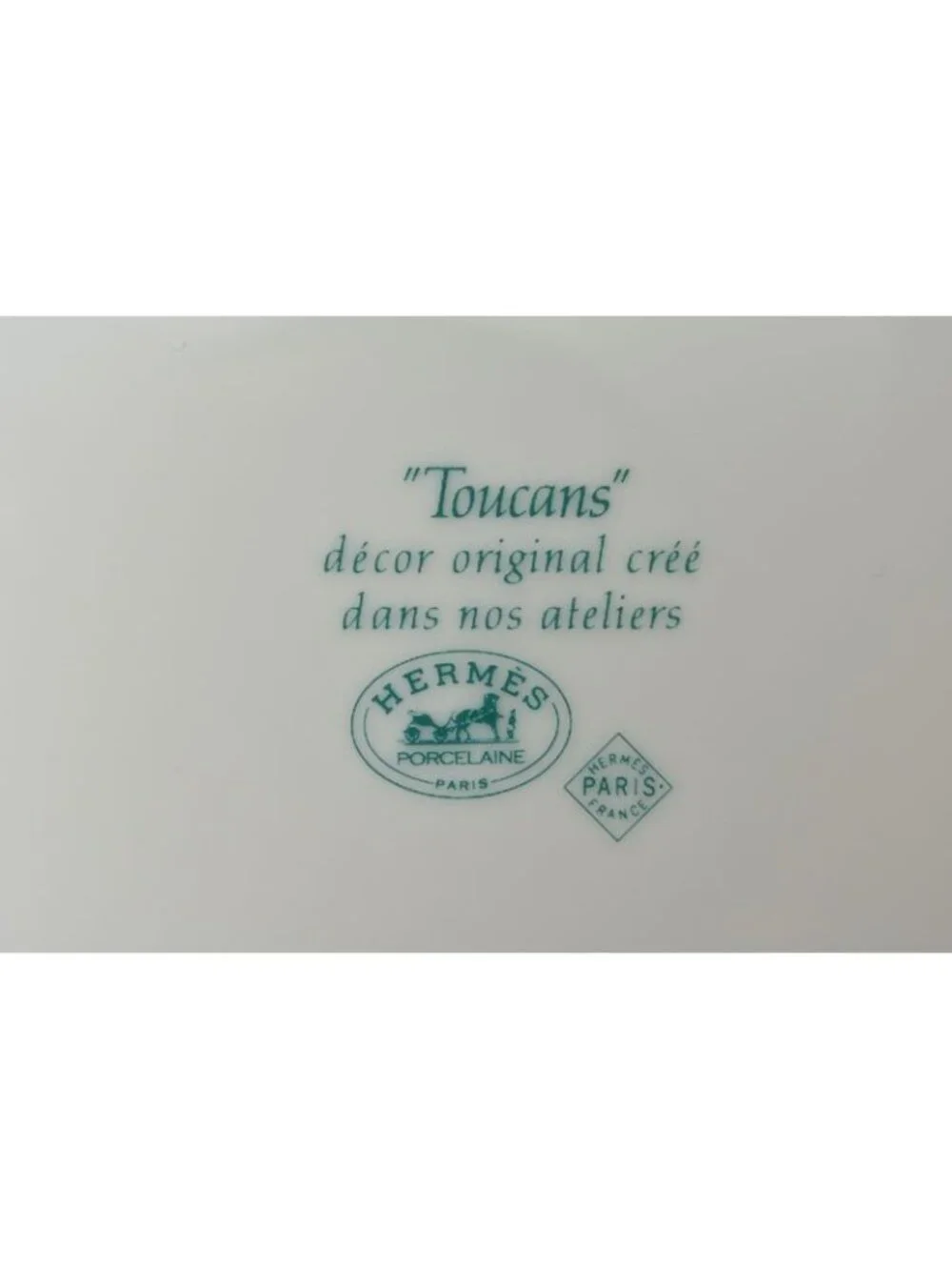 Hermes Toucan Plate Toucans 25 South American Bird